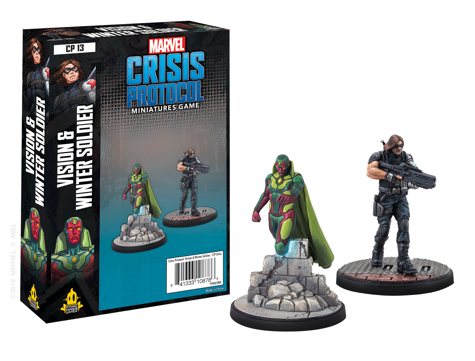 Marvel Crisis Protocol : Vision and Winter Soldier Character Pack